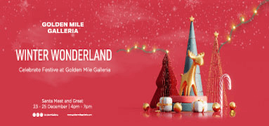 Golden Mile Galleria Winter Wonderland invite