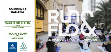 Run & Flo Free Fitness Event 