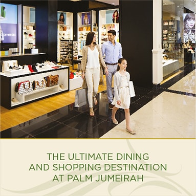 shopping mall in palm jumeirah-golden mile